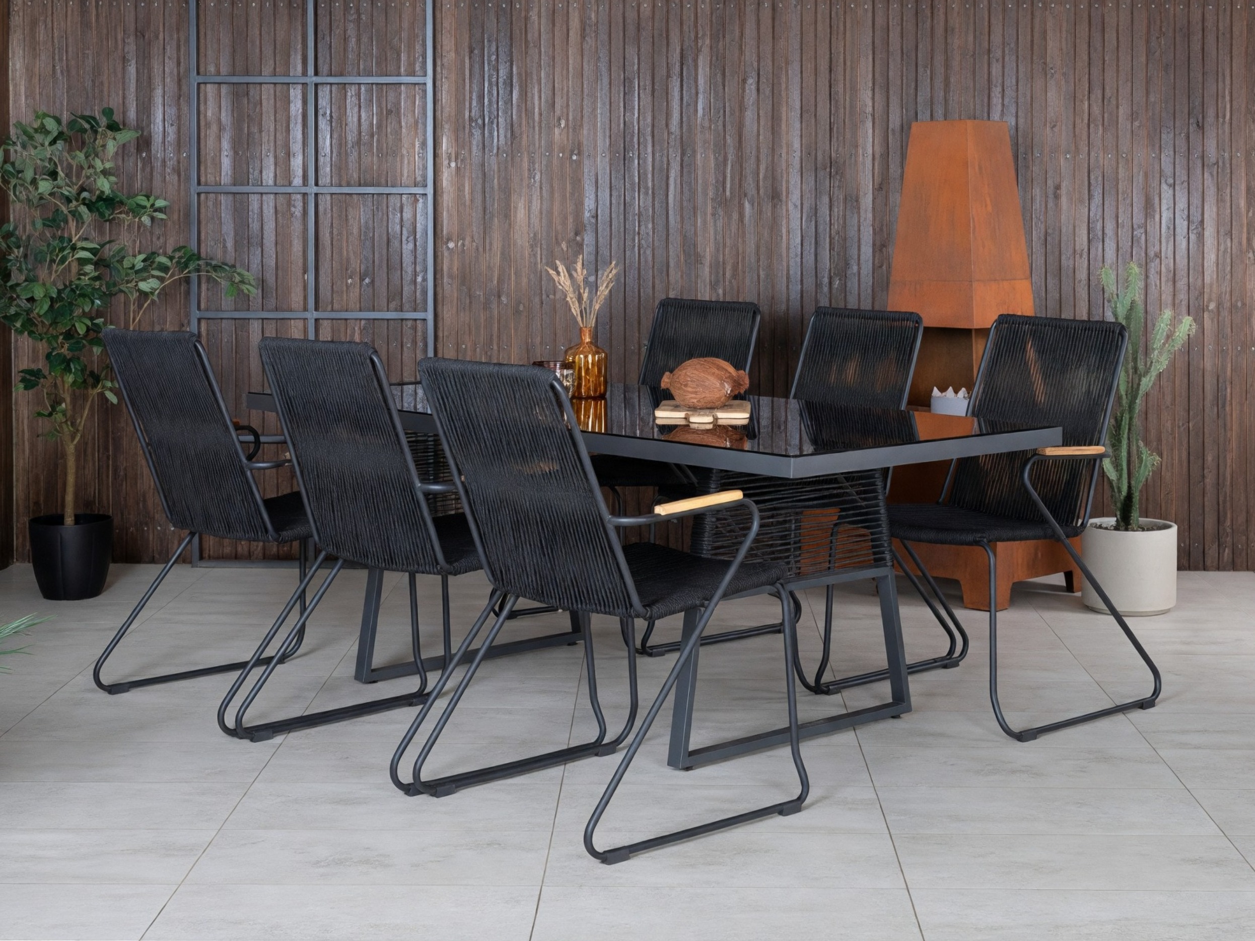 Stalo ir kėdžių komplektas Dallas 5271