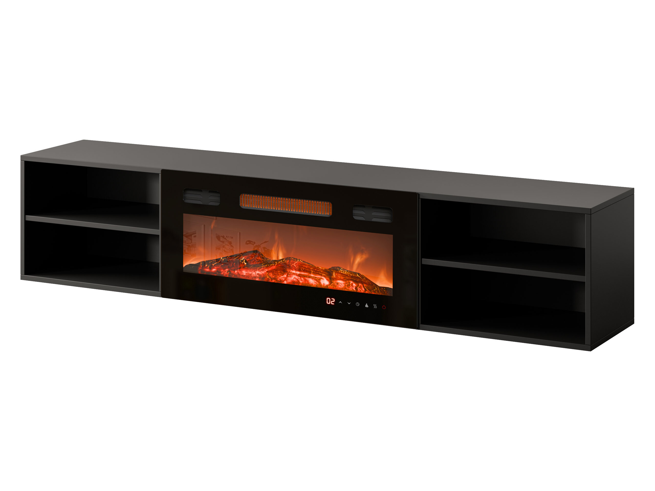 TV staliukas Charlotte 190 (Juoda)