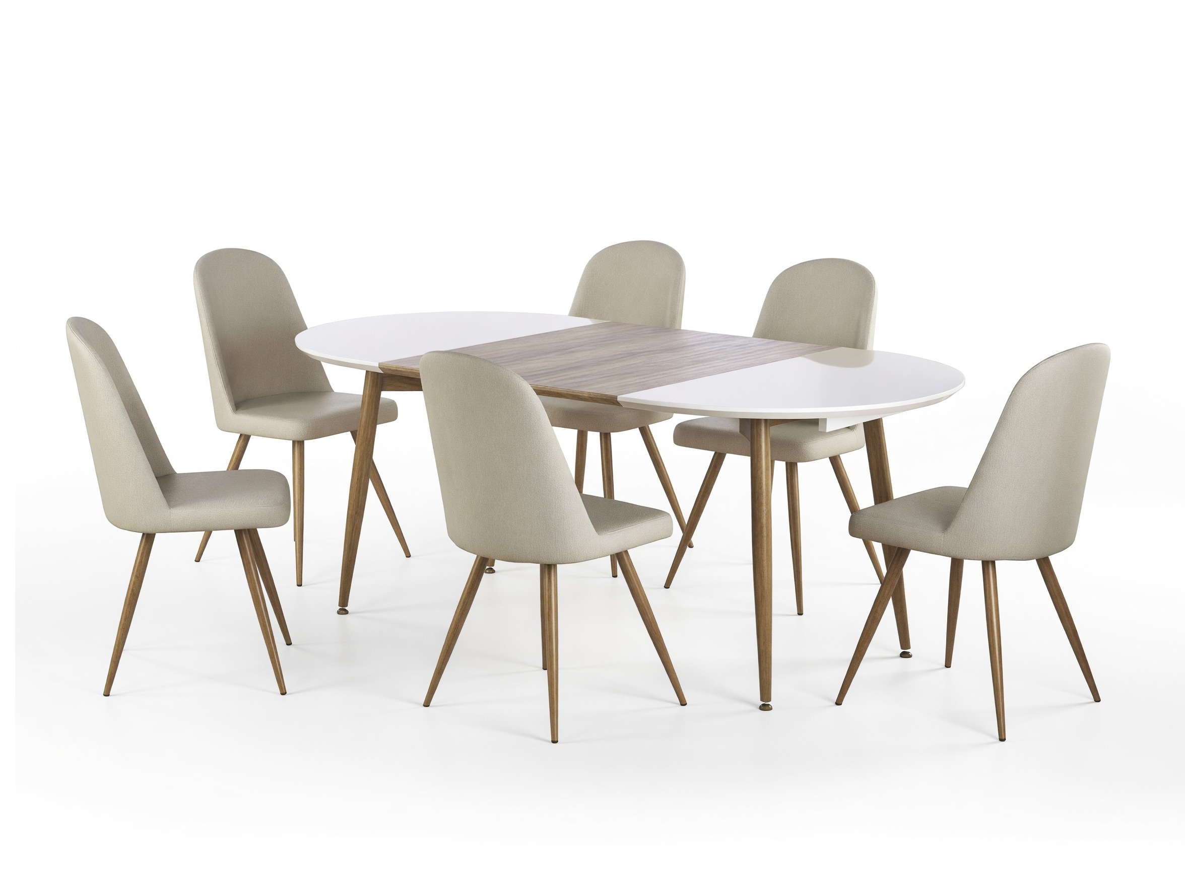 Valgomojo komplektas Houston Humus