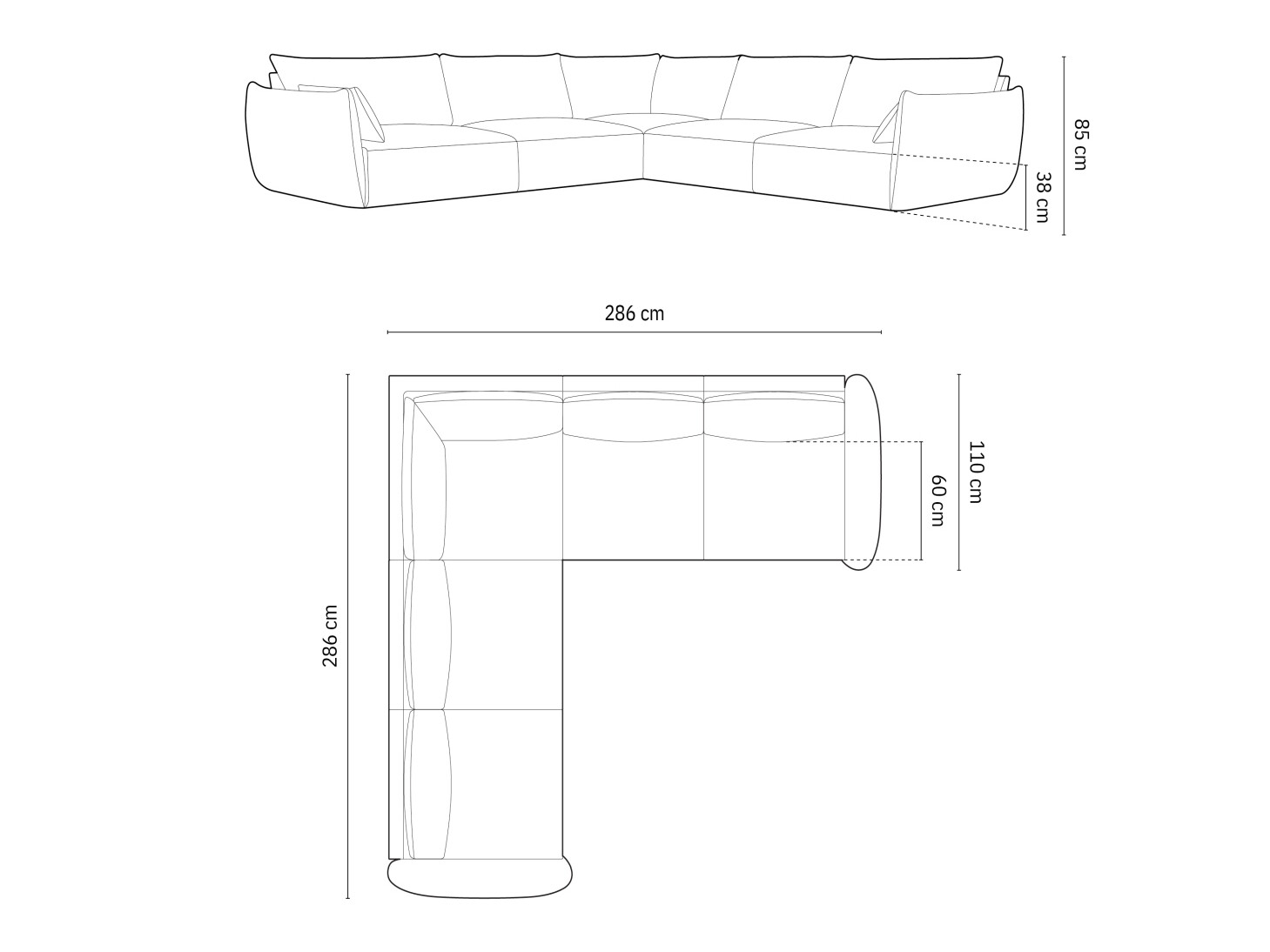 Minkštas kampas Belenoe 111 (Over The Horizon 03)