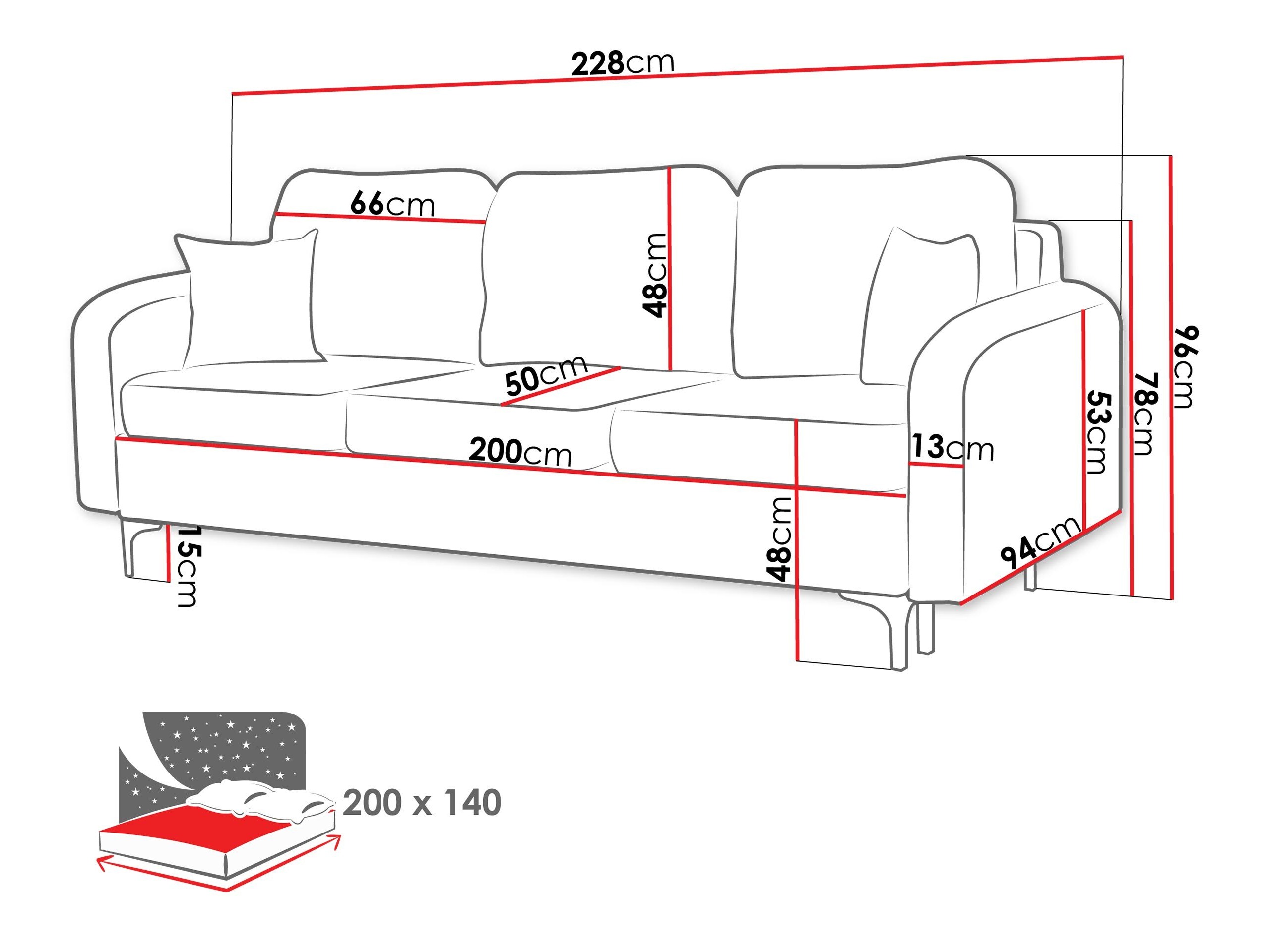 Sofa lova Torlua 102 (Manila 35)