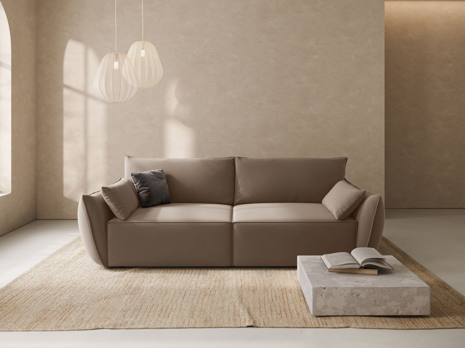 Sofa lova Belenoe 113 (Bluvel 40)