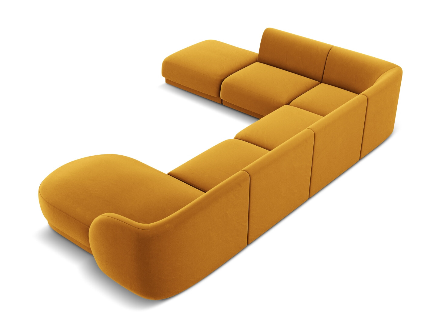 Modulinis minkštas kampas Tivlomi 107 (Bluvel 68)