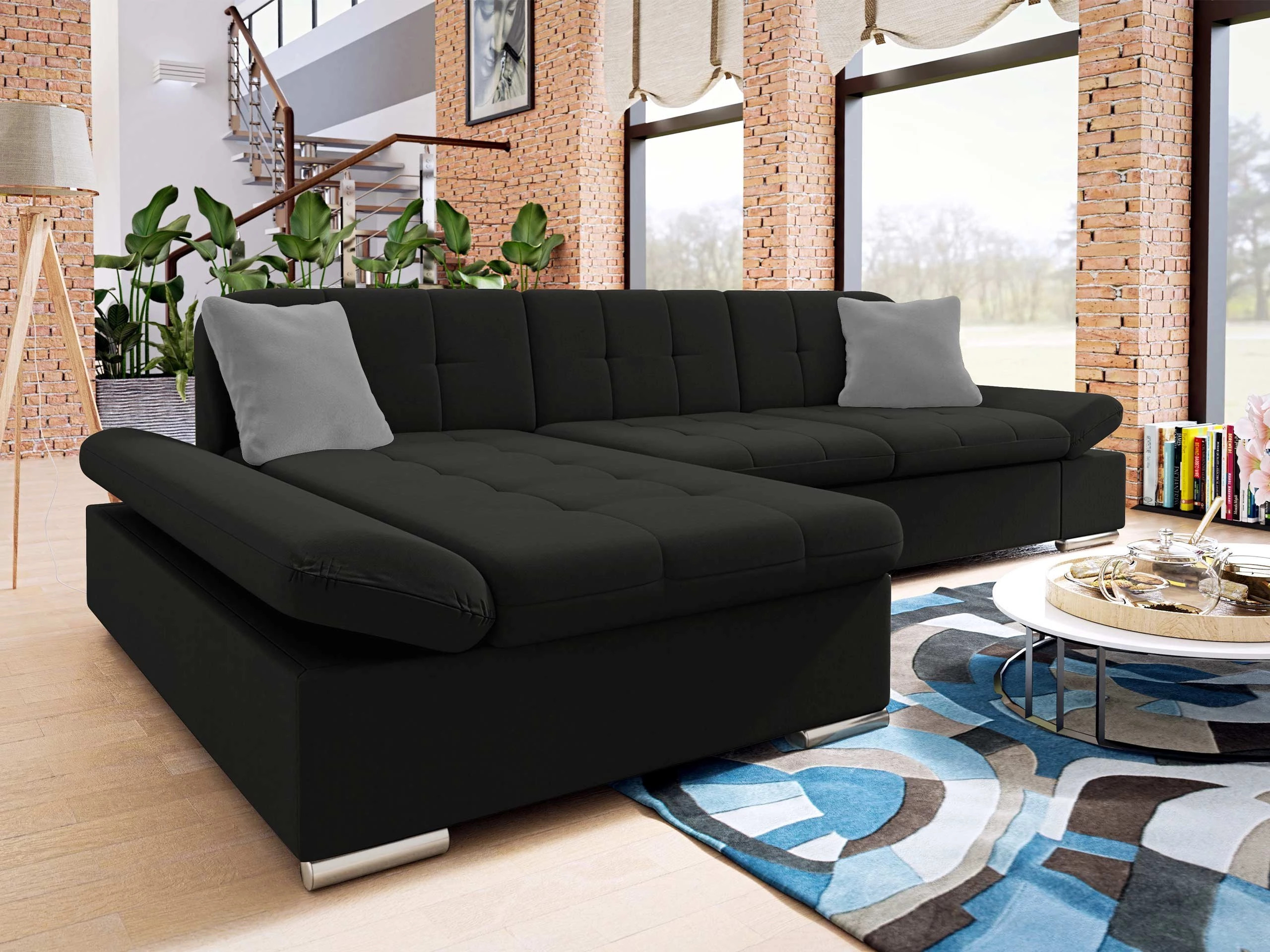 Minkštas kampas Comfivo Serenitas (Uttario Velvet 2980 + Uttario Velvet 2972)