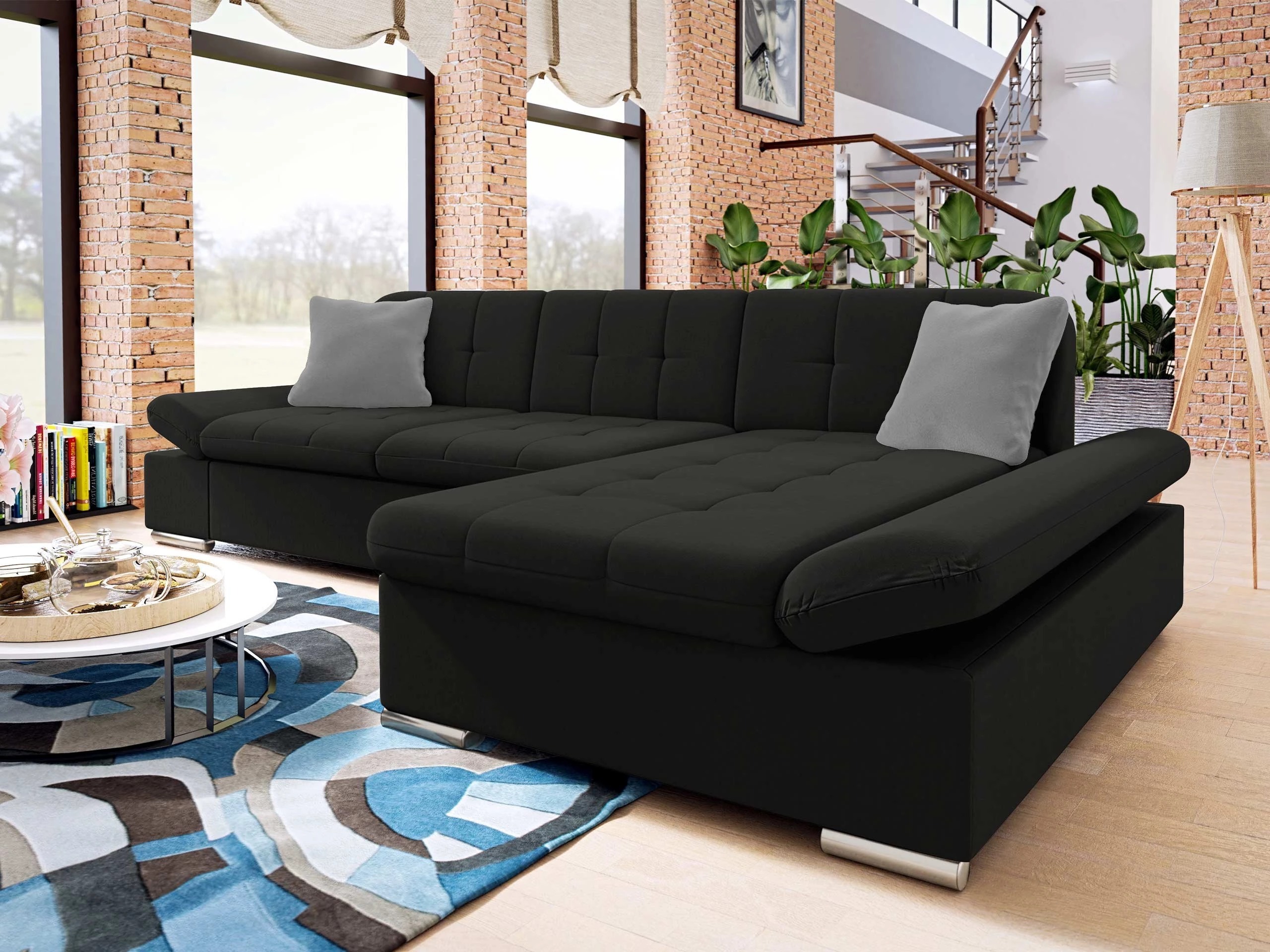 Minkštas kampas Comfivo Serenitas (Uttario Velvet 2980 + Uttario Velvet 2972)