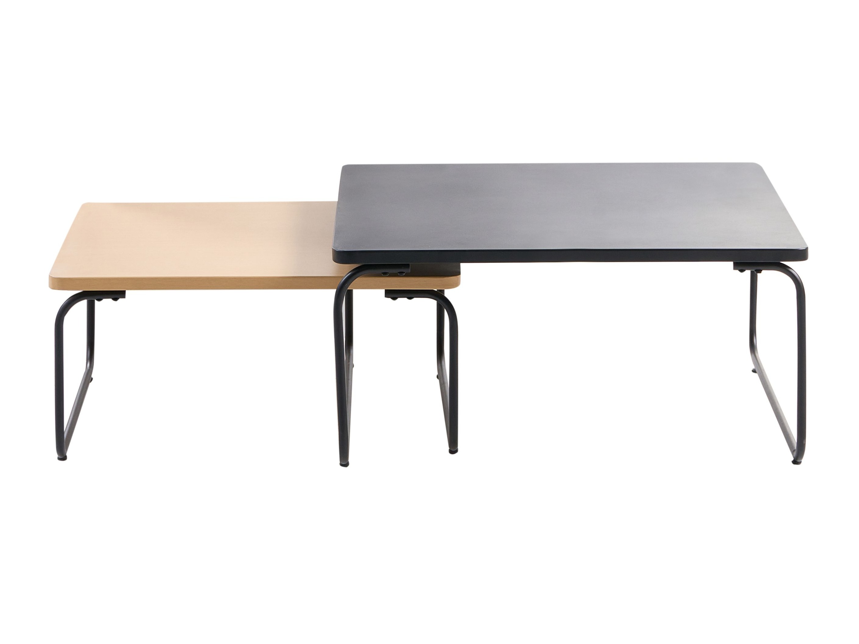 Lauko baldų komplektas Berwyn 3320 (Juoda + Smėlinė)