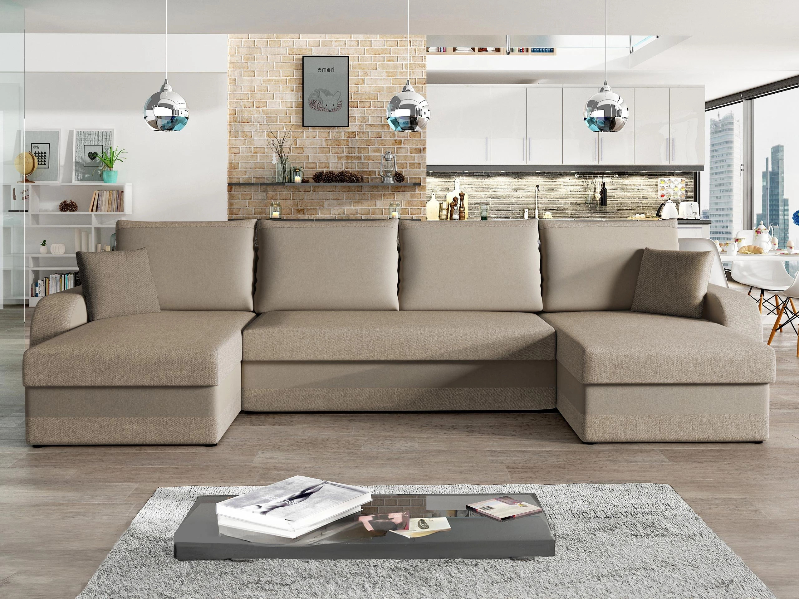 Minkštas kampas Comfivo Melissa III (Tatum 272 + Uttario Velvet 2979)
