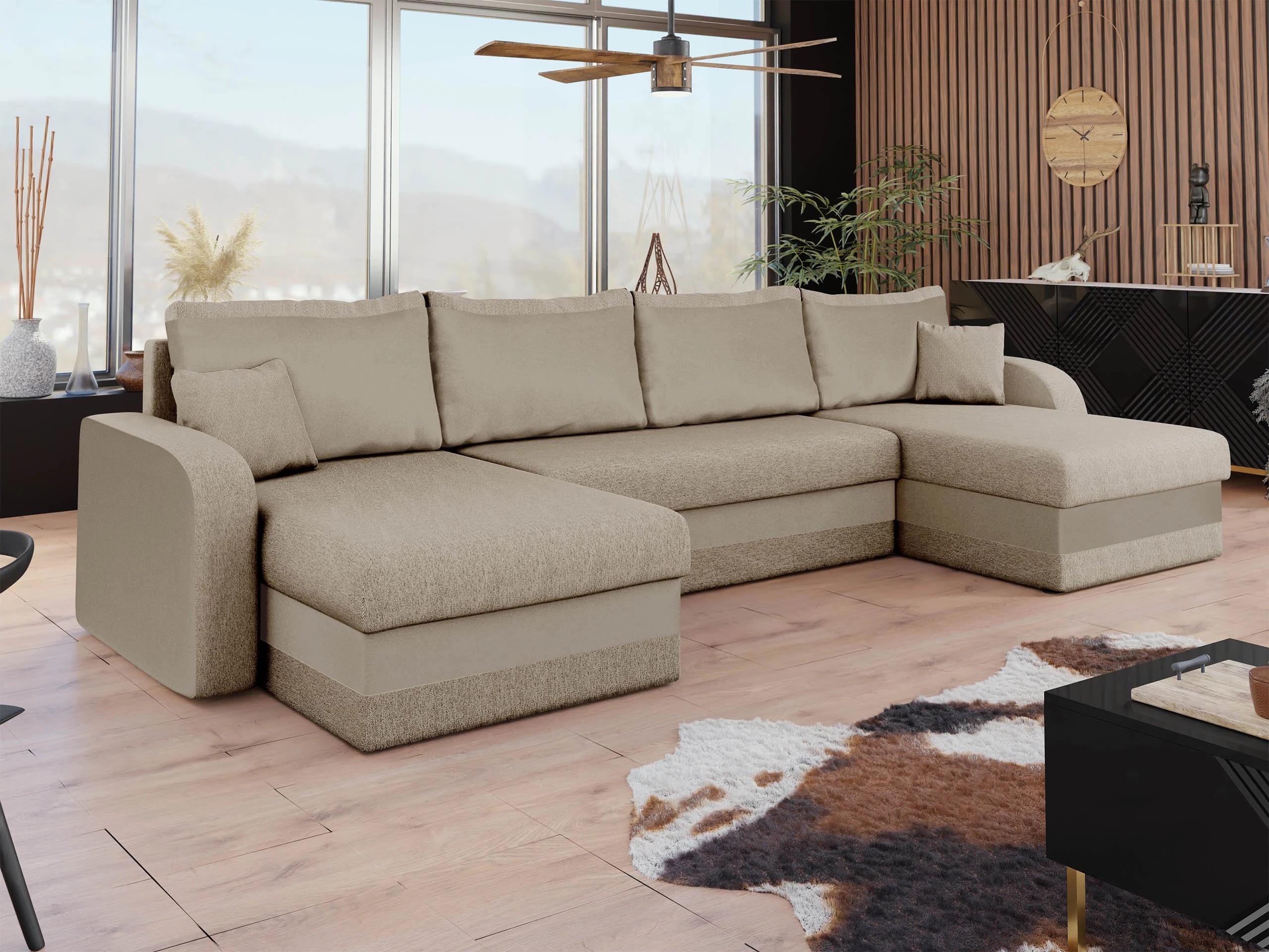 Minkštas kampas Comfivo Melissa III (Tatum 272 + Uttario Velvet 2979)