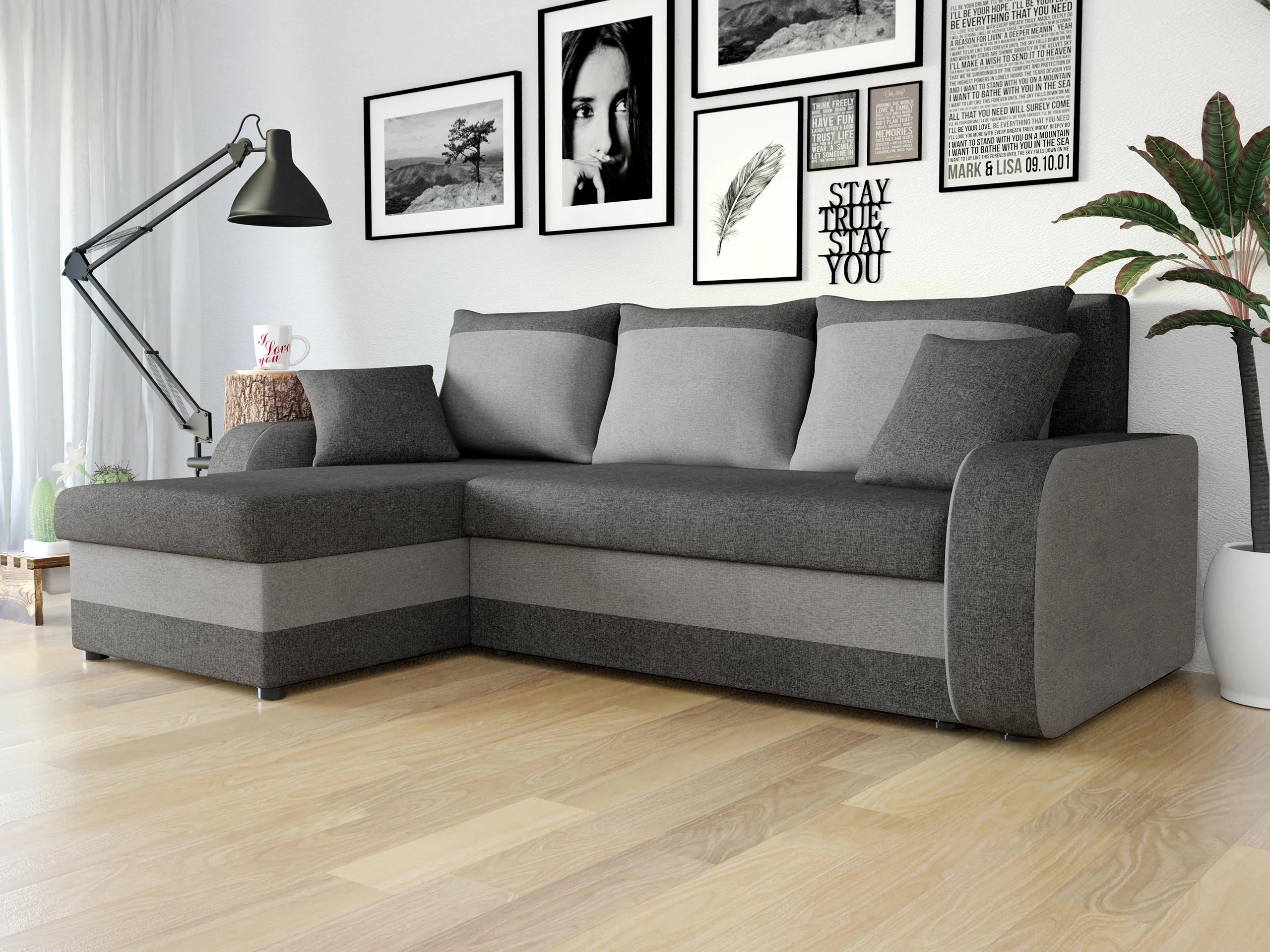 Minkštas kampas Comfivo Melissa (Lux 06 + Lux 05)
