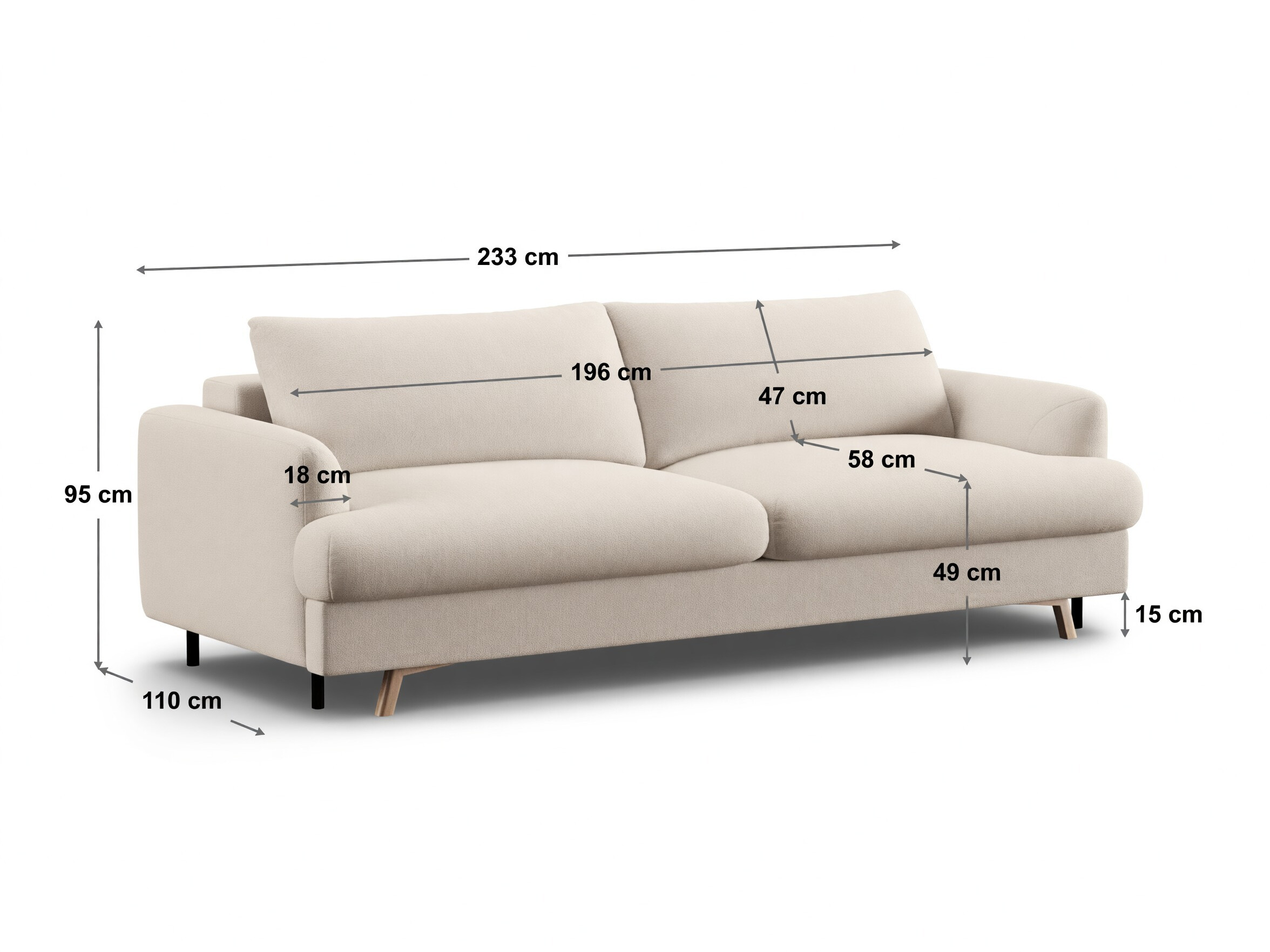 Sofa lova Nolavia 110 (Salvador 08)