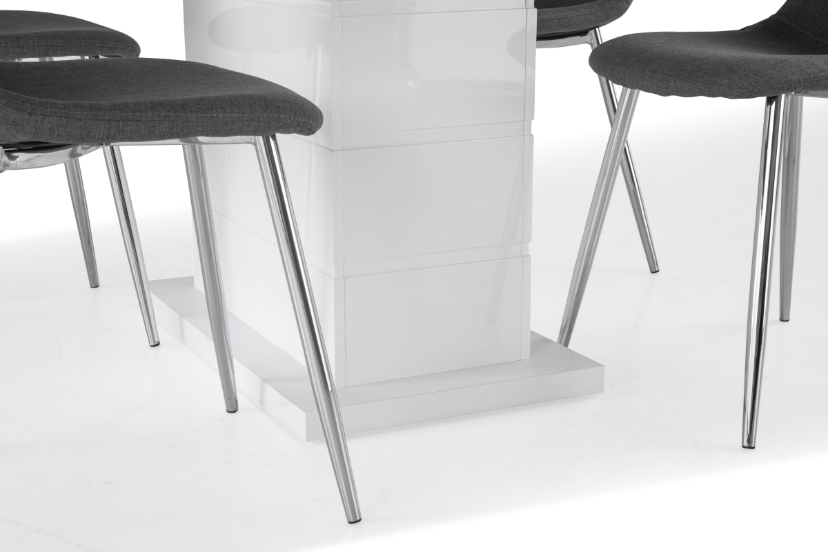 Valgomojo komplektas Scandinavian Choice 629 (Pilka + Sidabrinė)