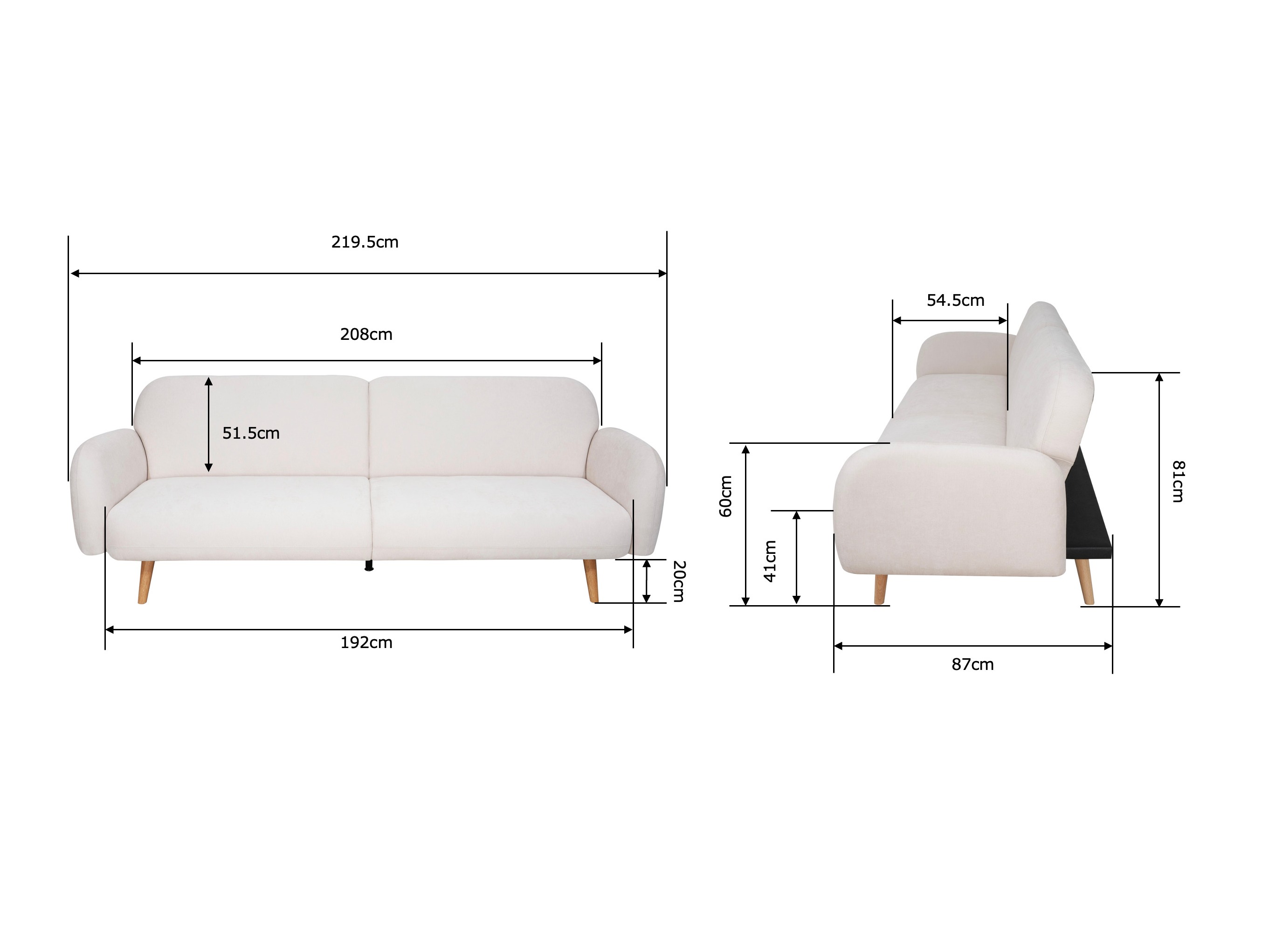 Sofa lova ST8736