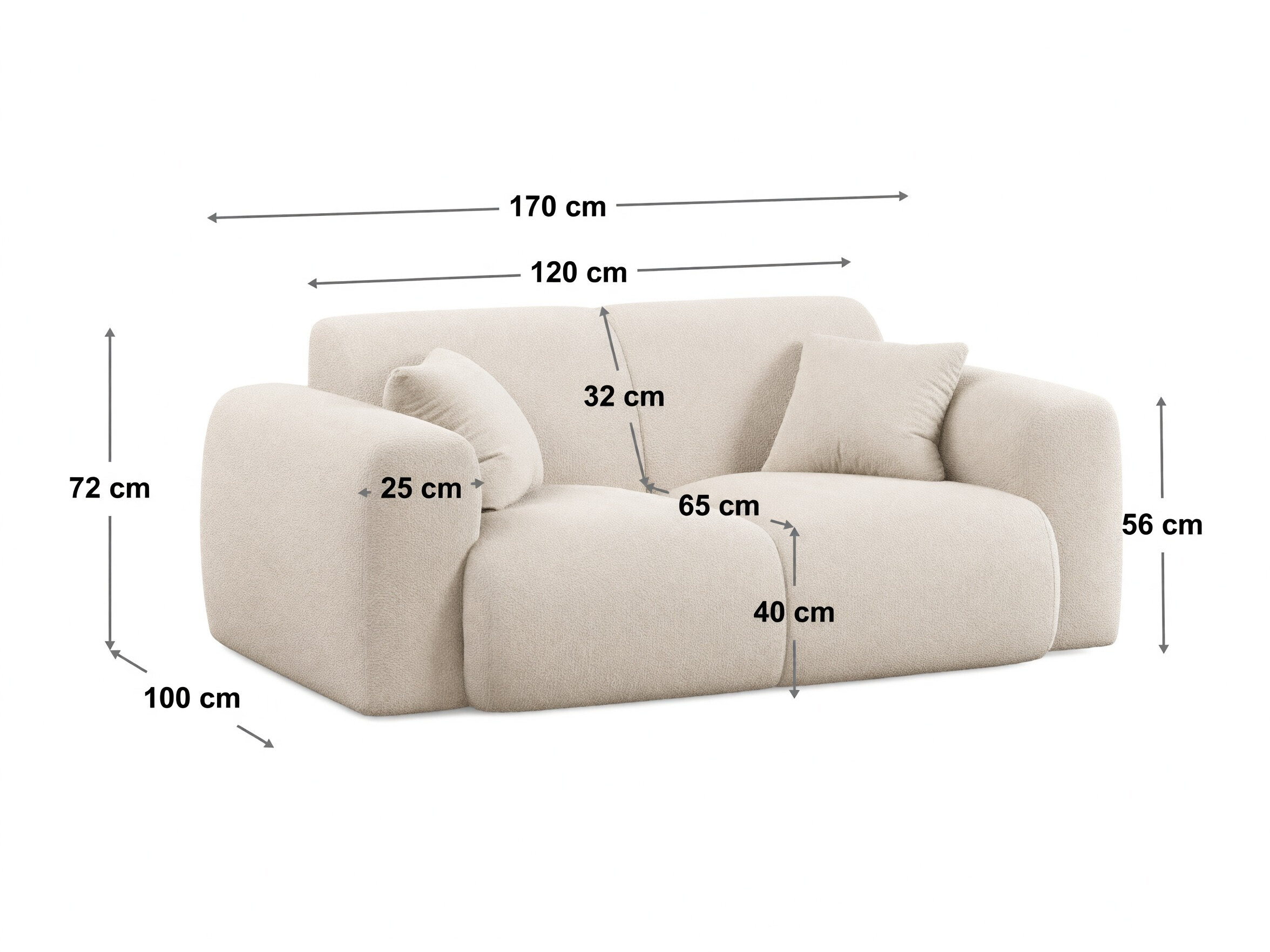 Sofa Romtoru 100 (Eden 04)