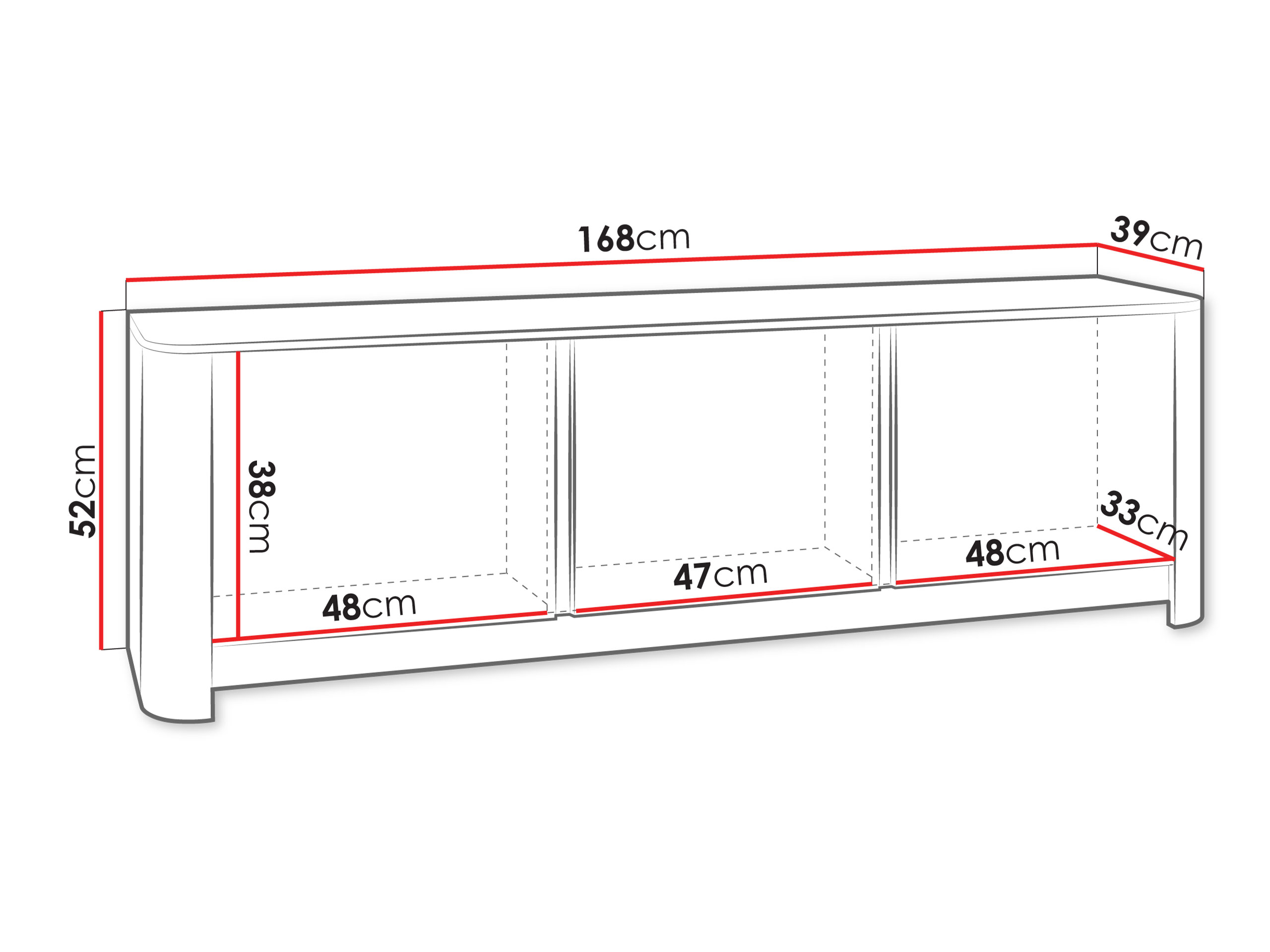 TV staliukas Somore 103