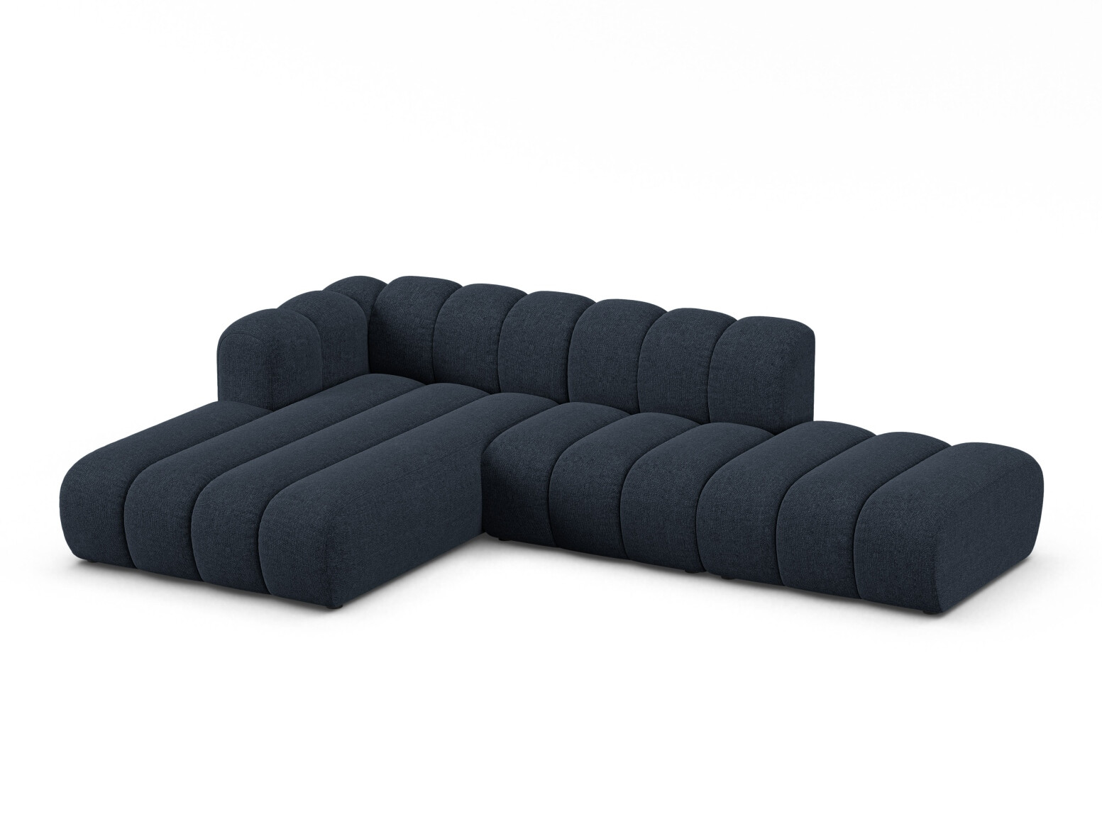 Modulinis minkštas kampas Cirleve 105 (Eden 16 Deep Mėlyna)