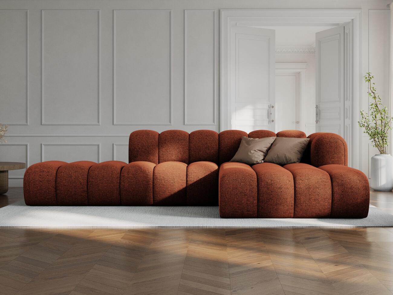 Modulinis minkštas kampas Cirleve 105 (Eden 10 Terra)