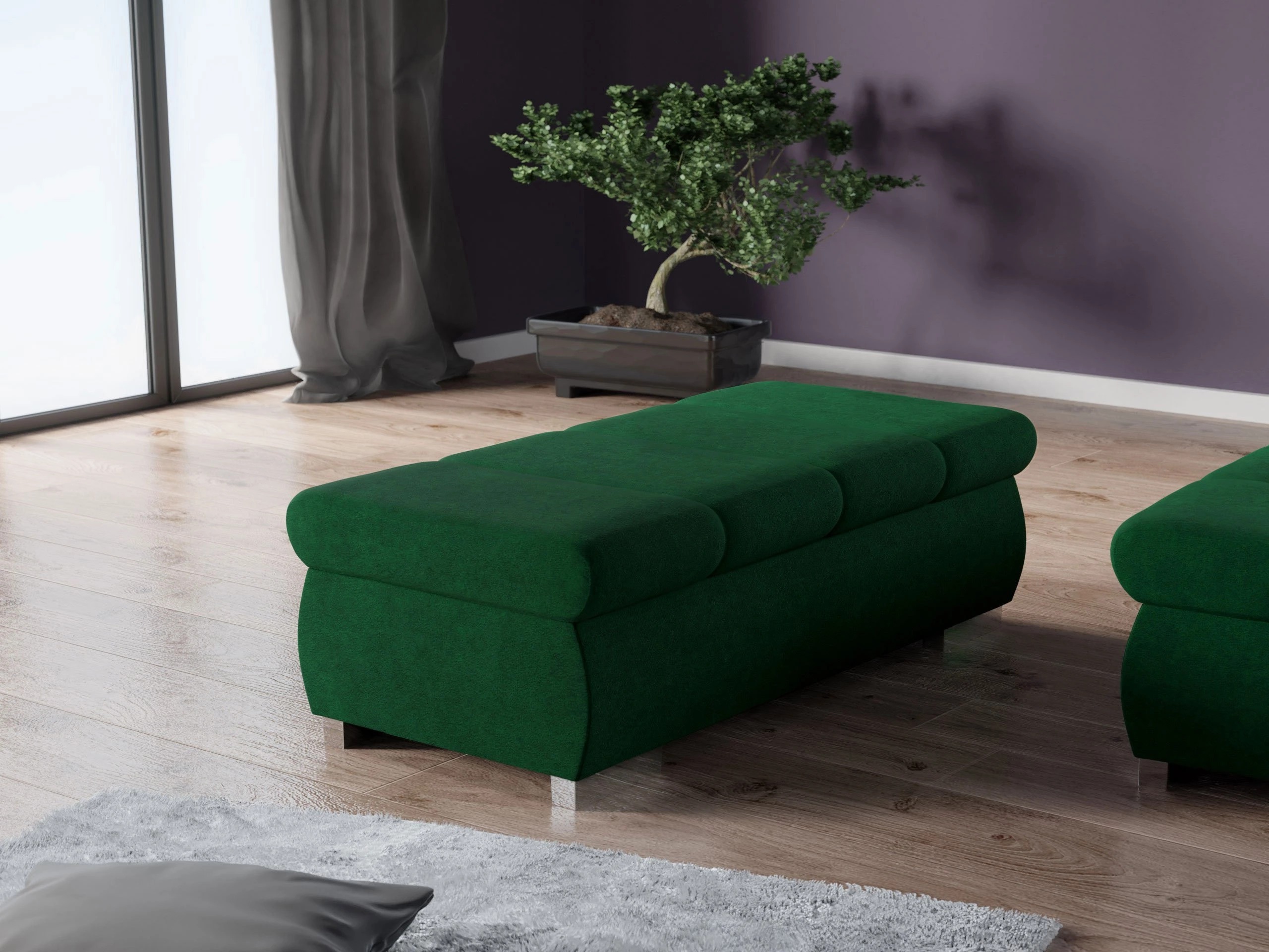 Minkštasuolis Comfivo Olivetum I (Uttario Velvet 2951)