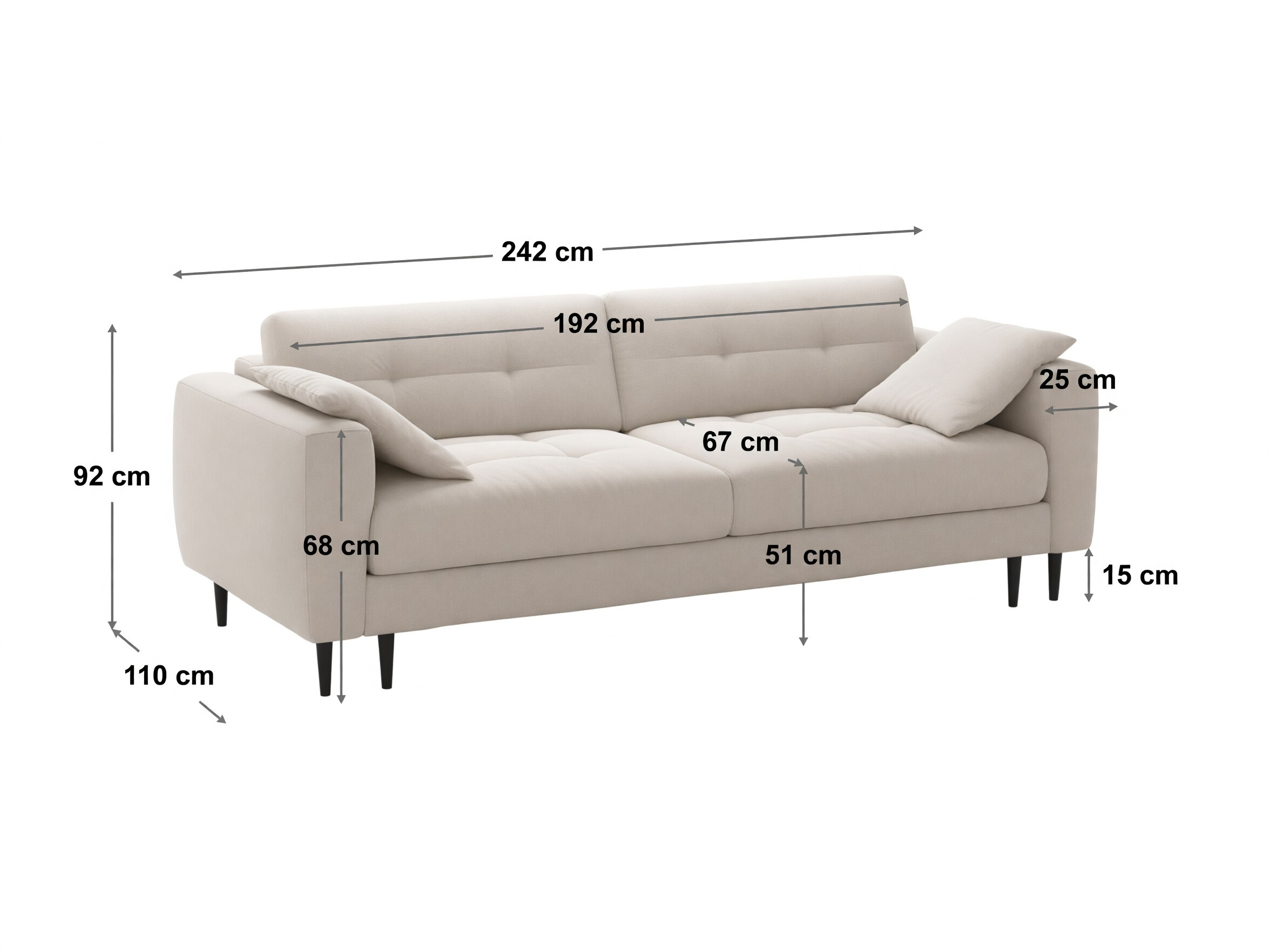 Sofa lova Sermoro 111 (Sorella 05)