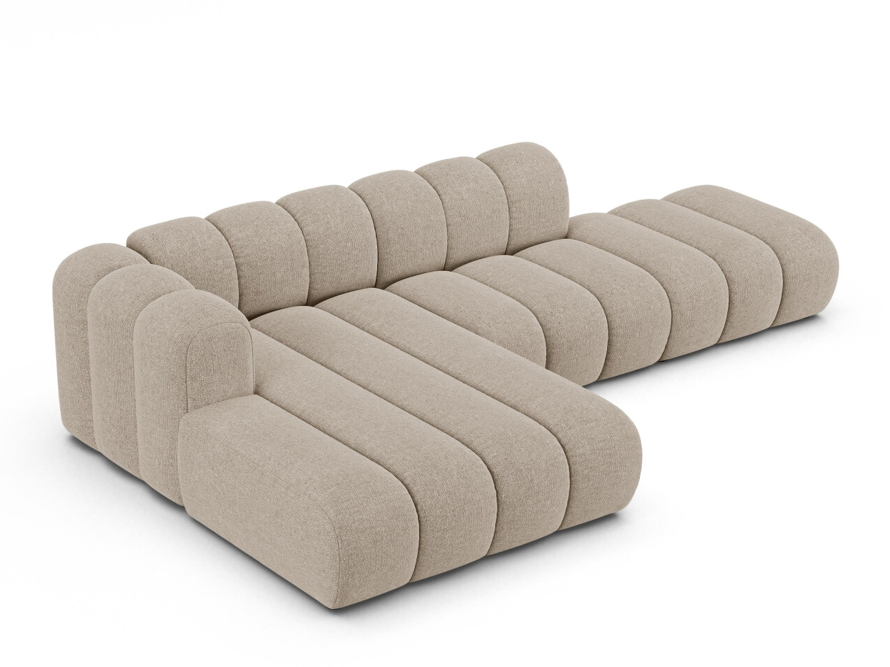 Modulinis minkštas kampas Cirleve 105 (Eden 04 Smėlinė)