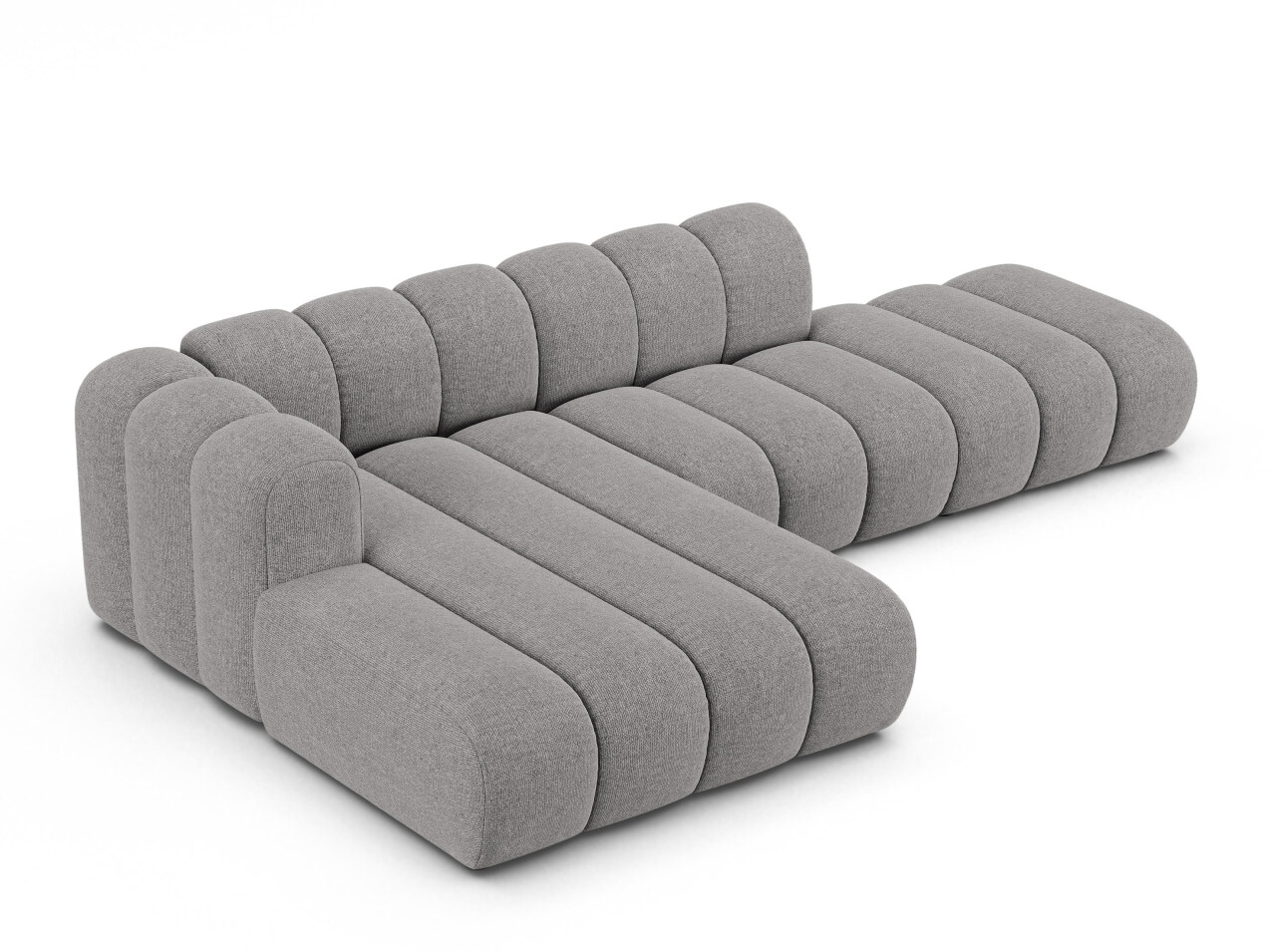 Modulinis minkštas kampas Cirleve 105 (Eden 18 Pilka)