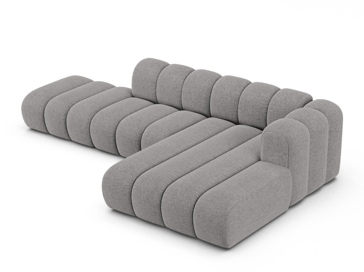 Modulinis minkštas kampas Cirleve 105 (Eden 18 Pilka)