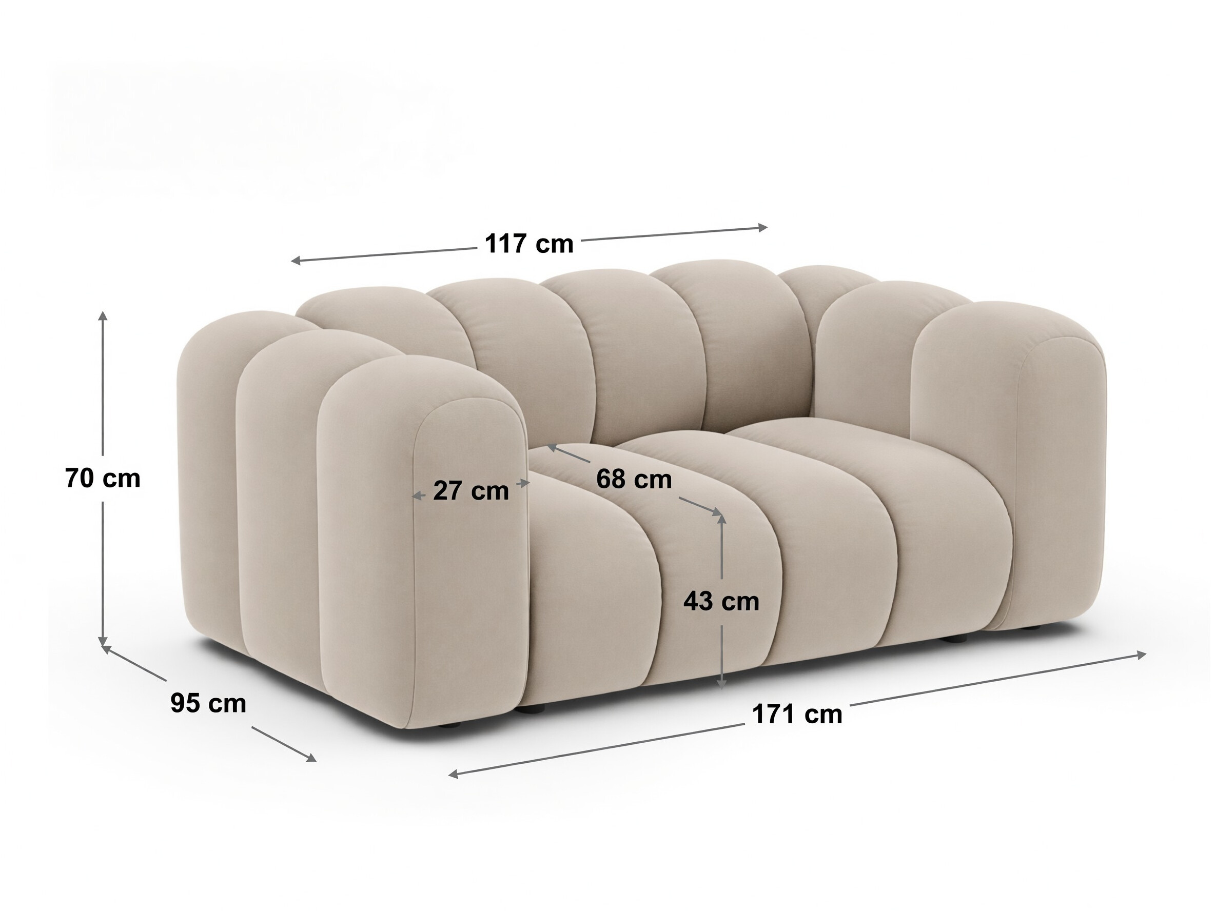 Sofa Cirleve 111 (Eden 04)