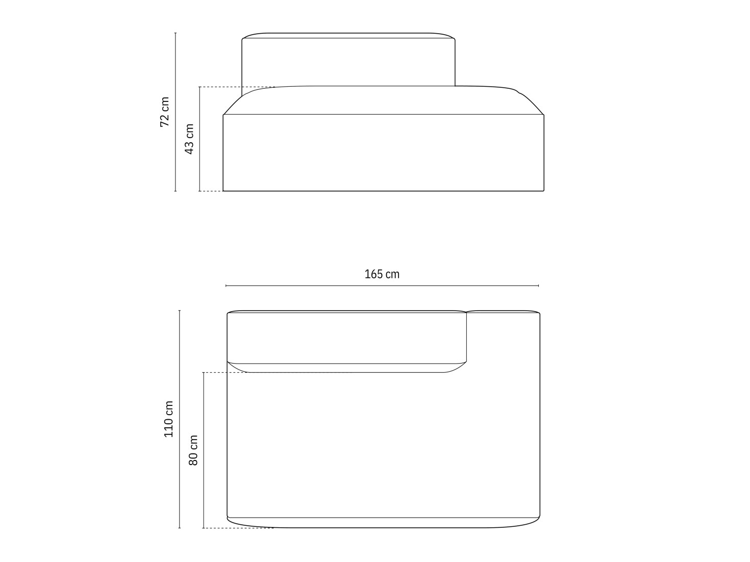 Modulinė sėdimoji dalis Sonsore 103 (Liberty 05)
