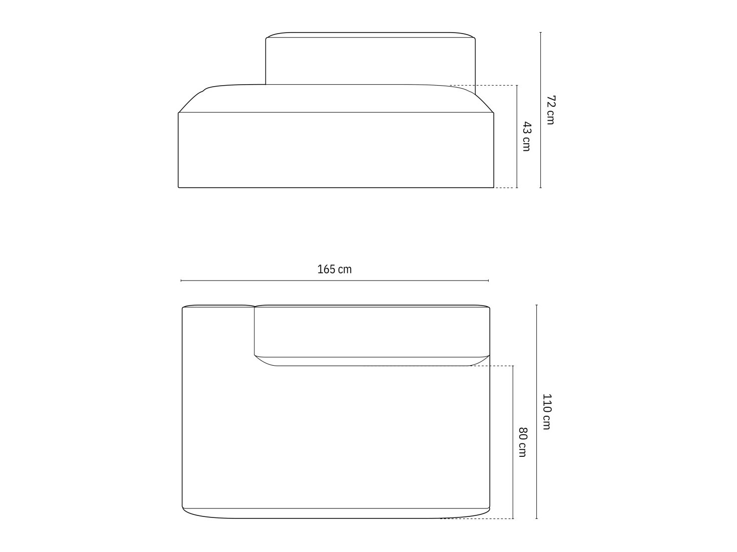 Modulinė sėdimoji dalis Sonsore 103 (Liberty 05)