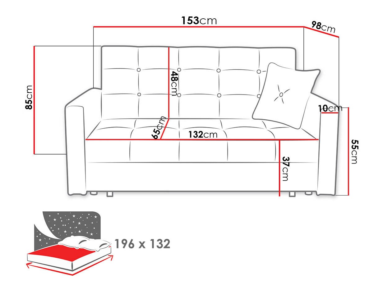 Sofa lova ST8753