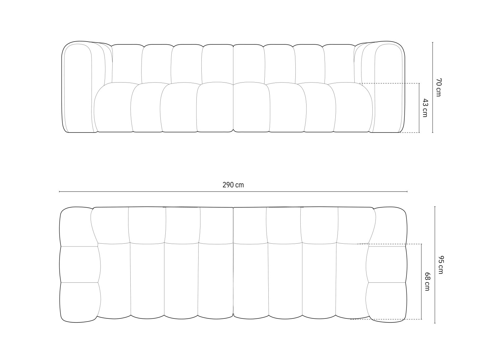 Modulinė sofa Cirleve 100 (Eden 20)