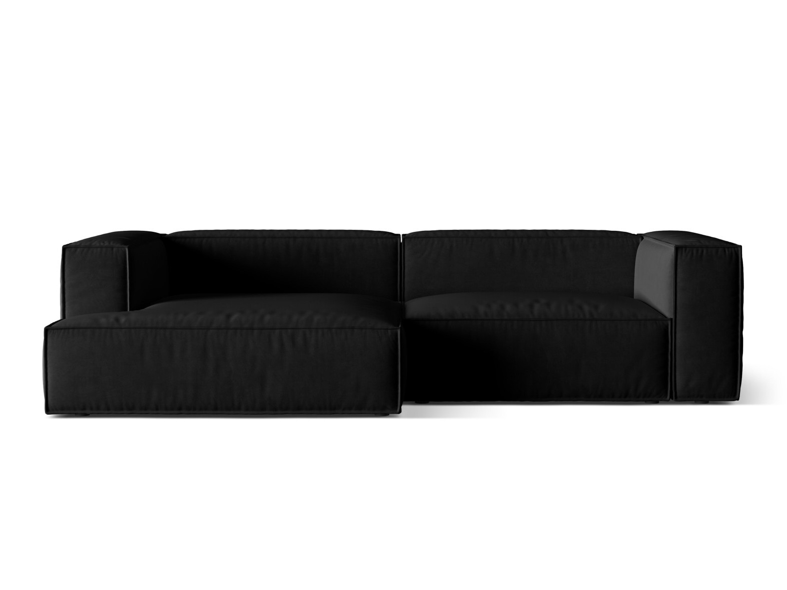 Modulinis minkštas kampas Beckley F120 (Paris Black)
