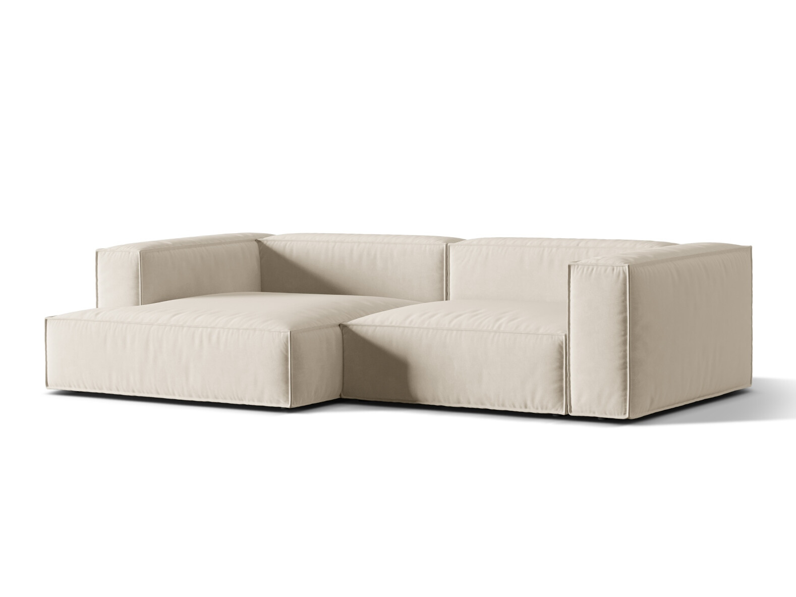 Modulinis minkštas kampas Beckley F120 (Paris Cream)