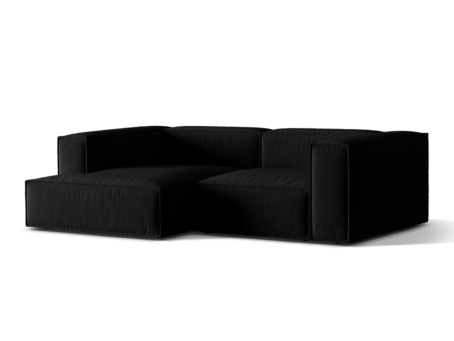 Modulinis minkštas kampas Sonsore 113 (Paris Black)