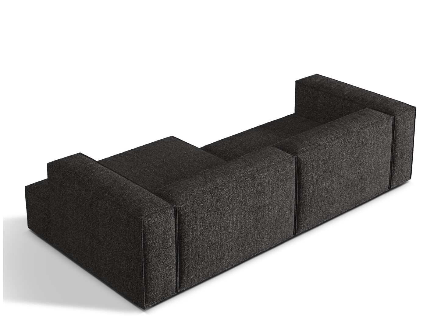 Modulinis minkštas kampas Sonsore 114 (Monet Anthracite)
