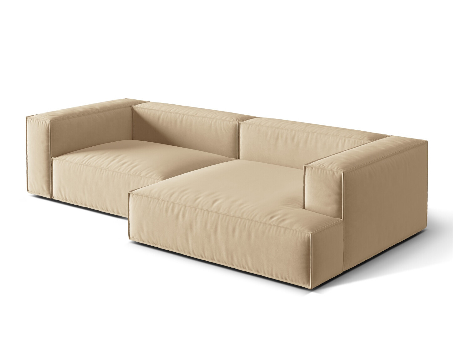 Modulinis minkštas kampas Sonsore 114 (Paris Beige)