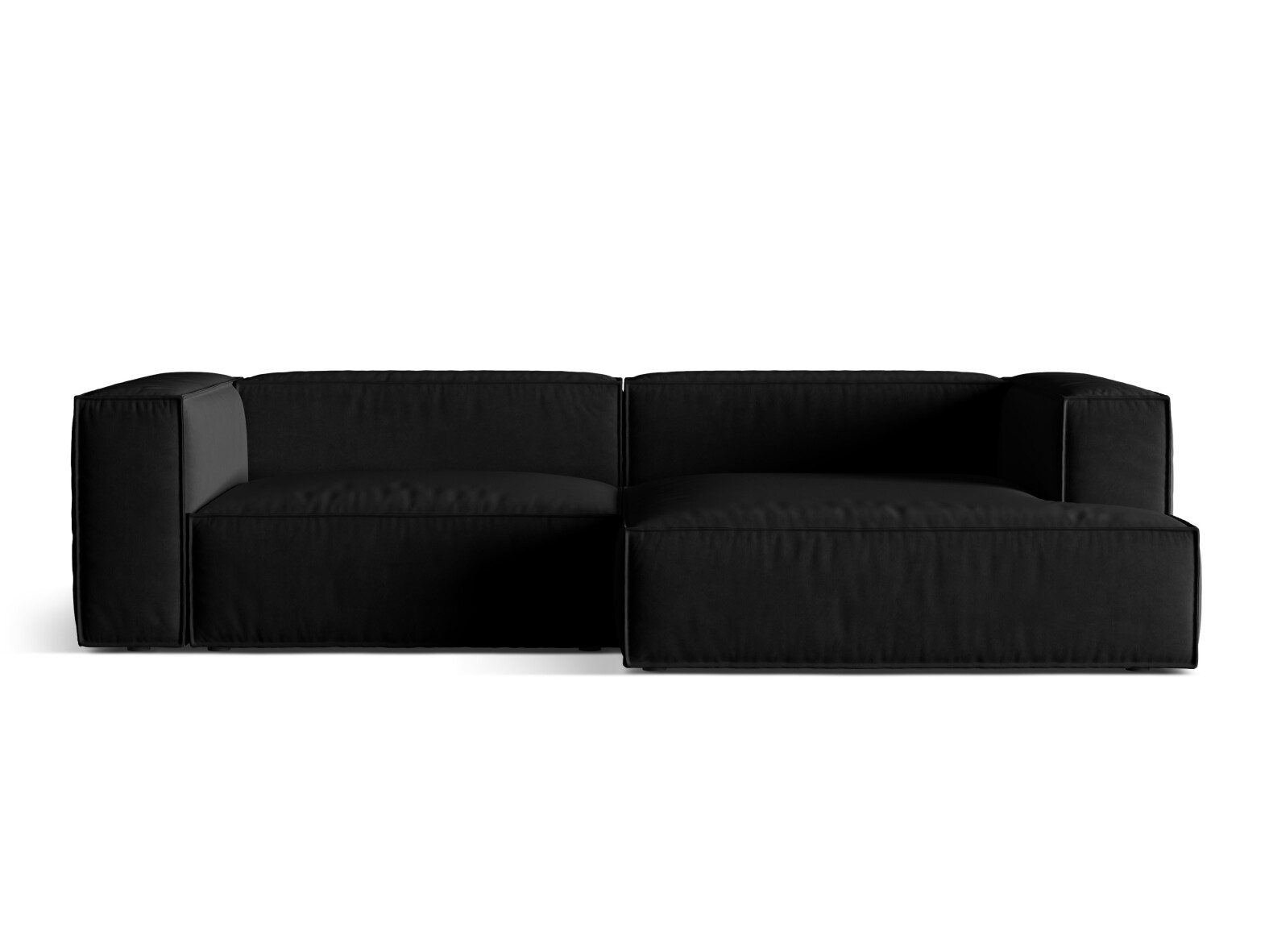 Modulinis minkštas kampas Sonsore 114 (Paris Black)