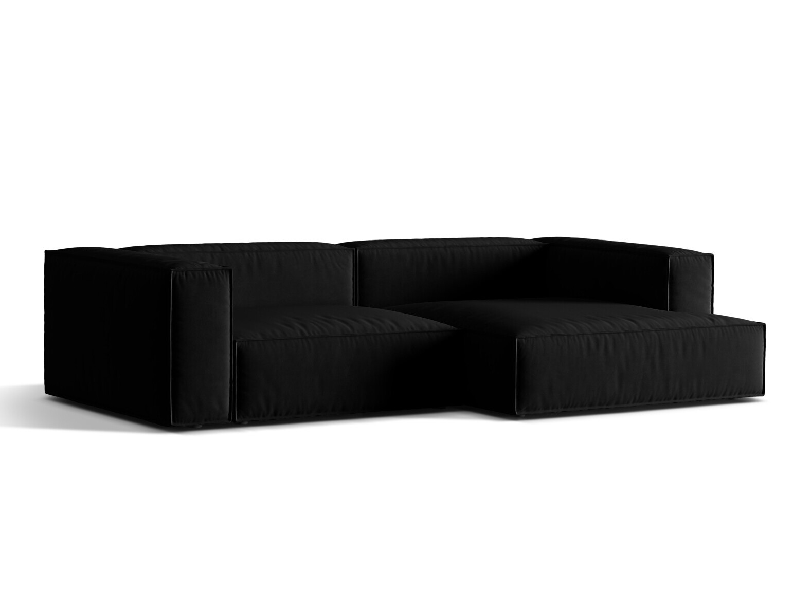Modulinis minkštas kampas Sonsore 114 (Paris Black)