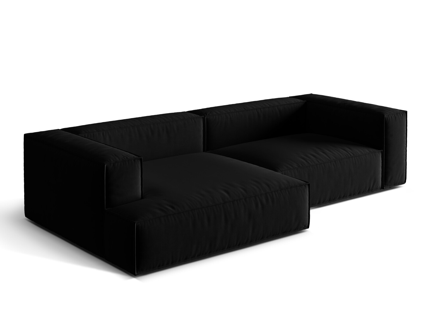 Modulinis minkštas kampas Sonsore 114 (Paris Black)