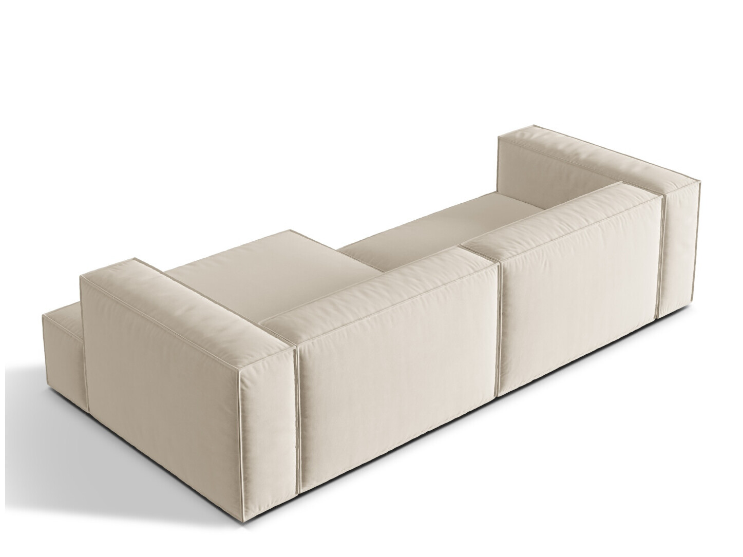 Modulinis minkštas kampas Sonsore 114 (Paris Cream)