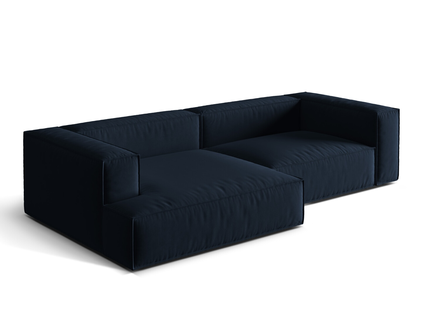 Modulinis minkštas kampas Sonsore 114 (Paris Deep Blue)