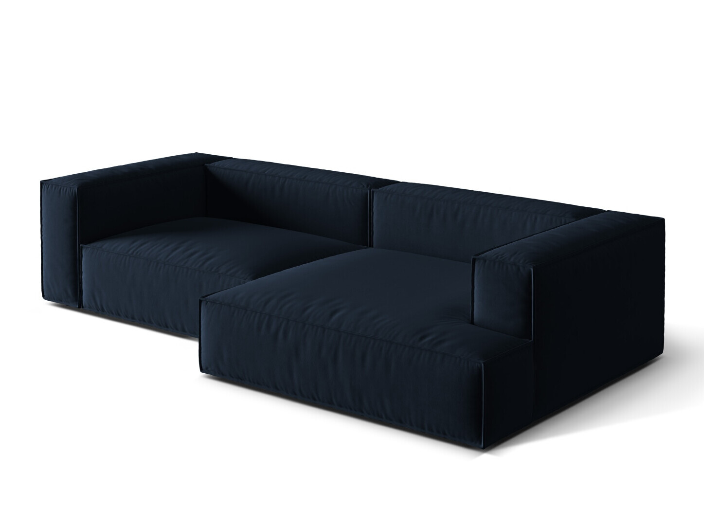 Modulinis minkštas kampas Sonsore 114 (Paris Deep Blue)