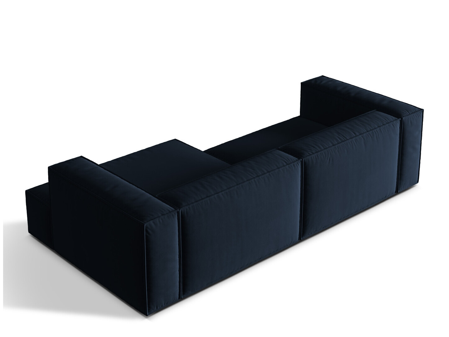 Modulinis minkštas kampas Sonsore 114 (Paris Deep Blue)