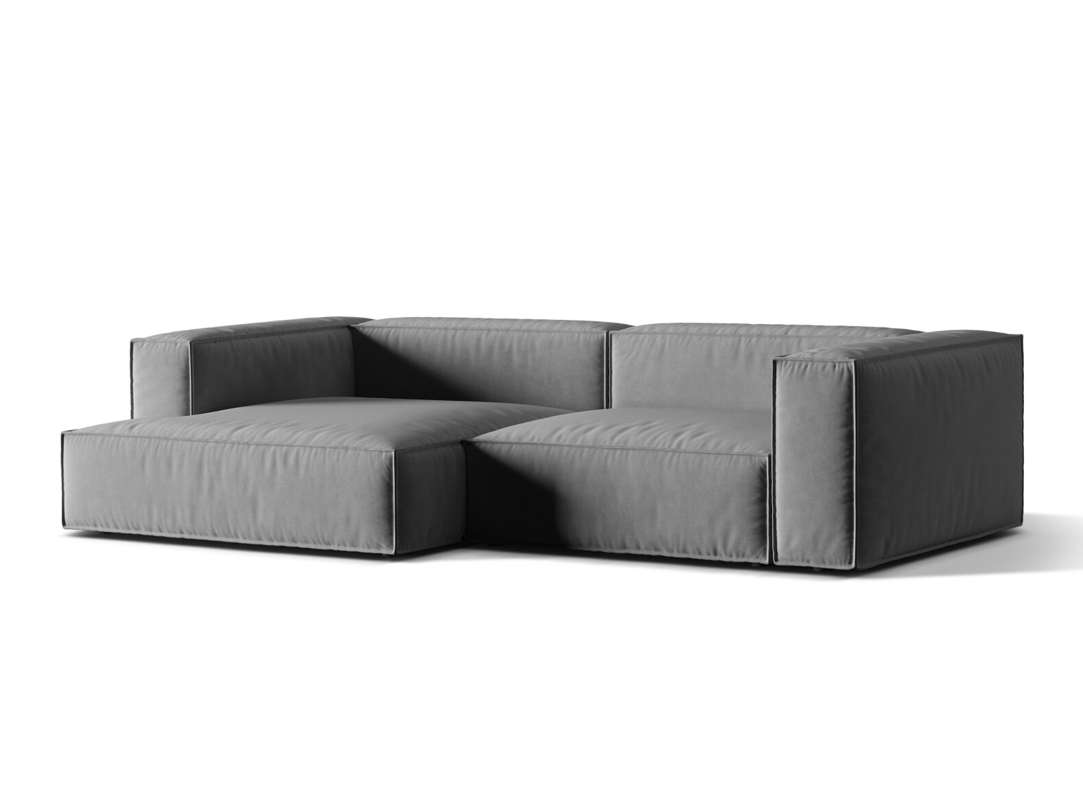 Modulinis minkštas kampas Sonsore 114 (Paris Steel)