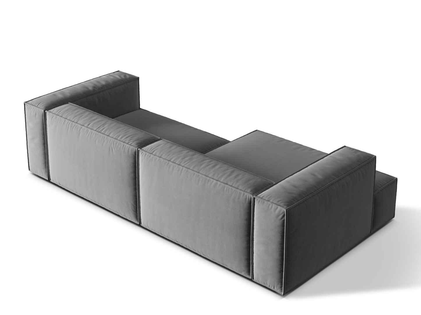 Modulinis minkštas kampas Sonsore 114 (Paris Steel)