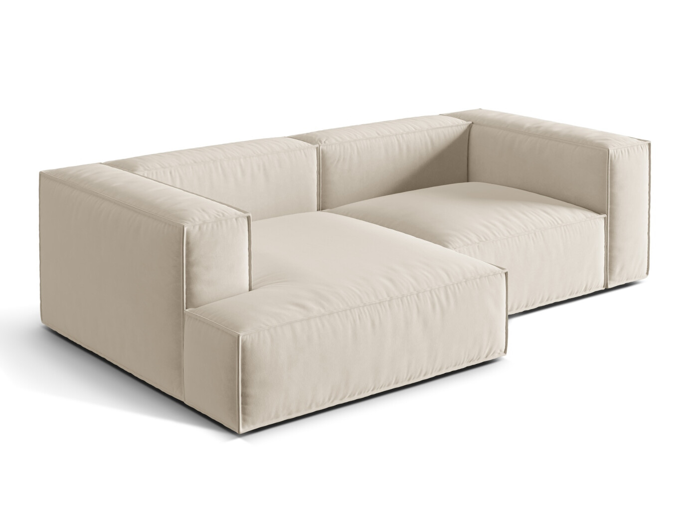 Modulinis minkštas kampas Beckley F119 (Paris Cream)