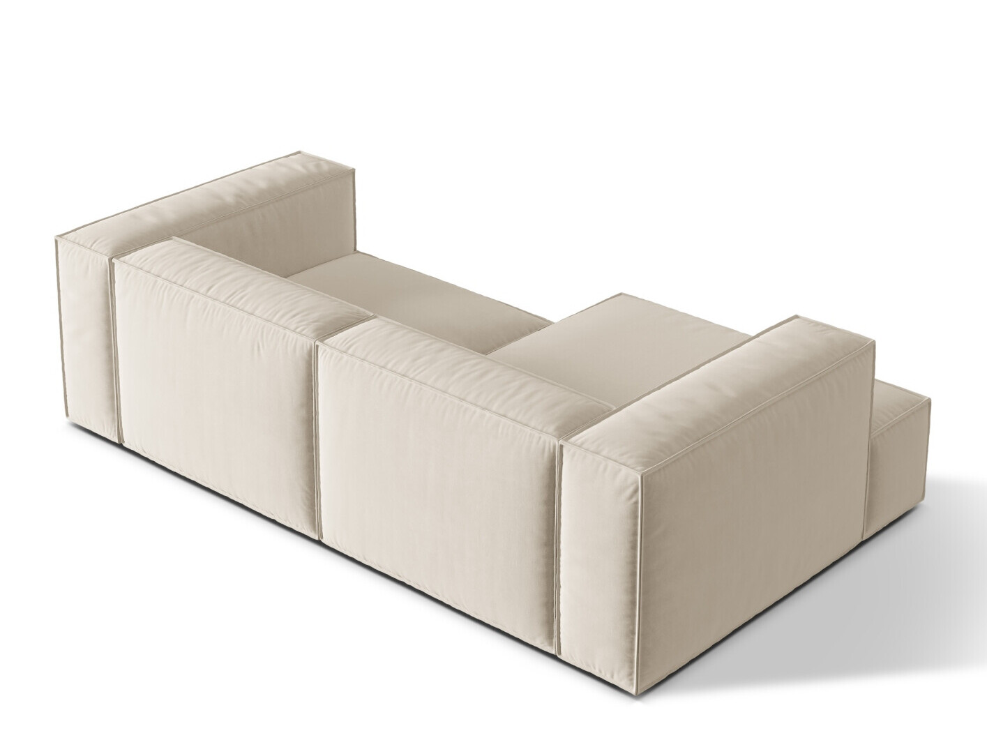 Modulinis minkštas kampas Beckley F119 (Paris Cream)