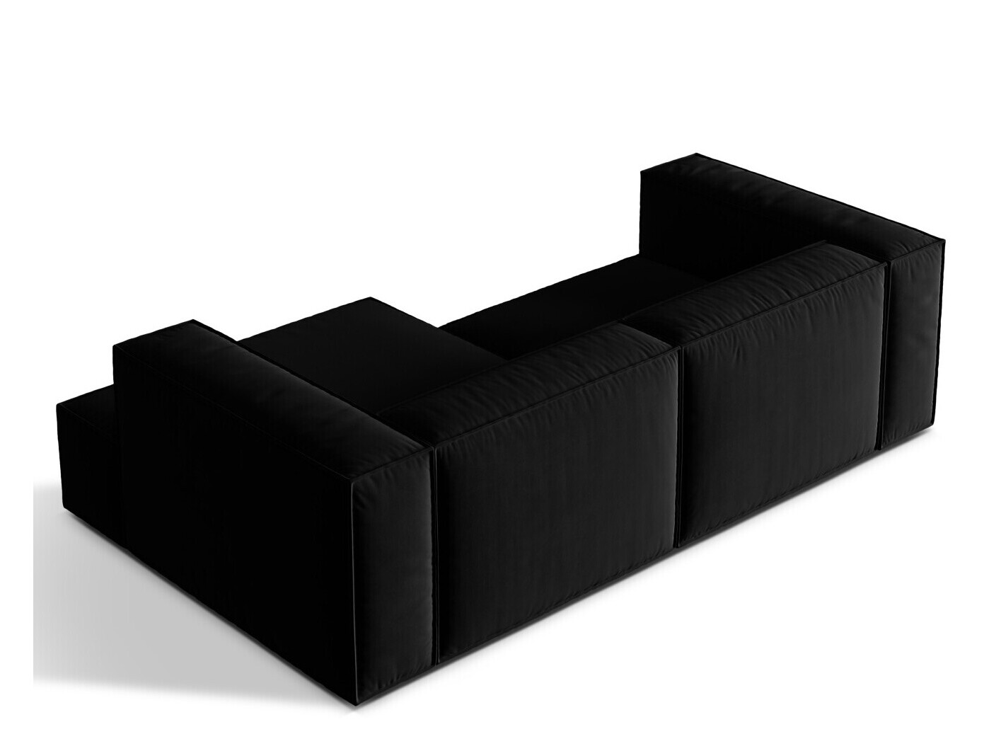 Modulinis minkštas kampas Sonsore 113 (Paris Black)