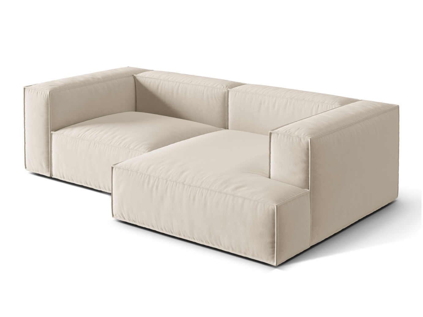 Modulinis minkštas kampas Sonsore 113 (Paris Cream)