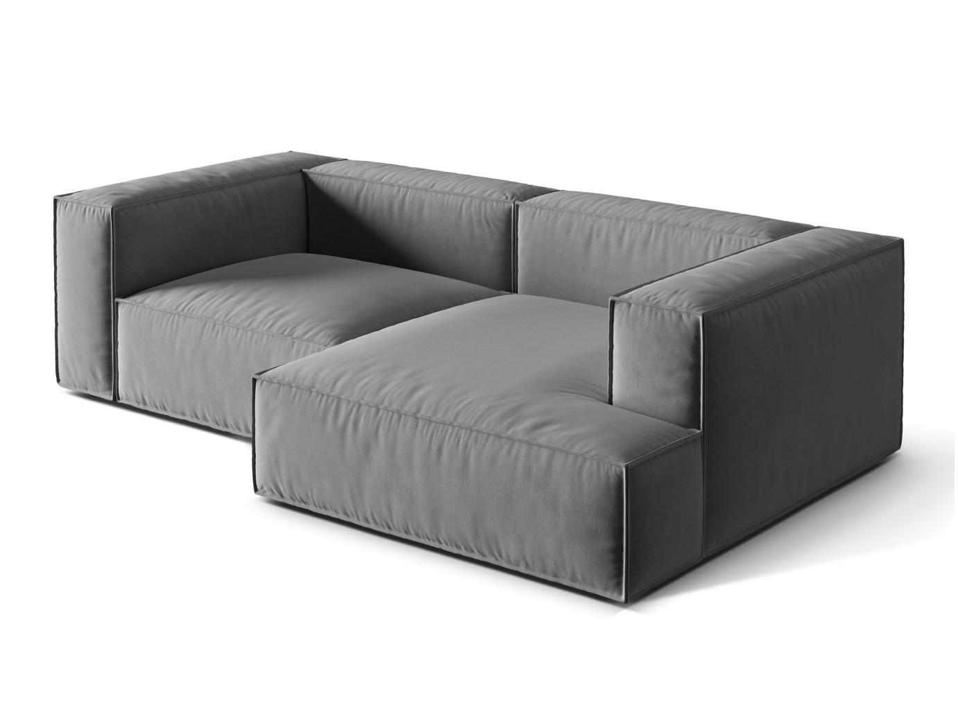 Modulinis minkštas kampas Sonsore 113 (Paris Steel)