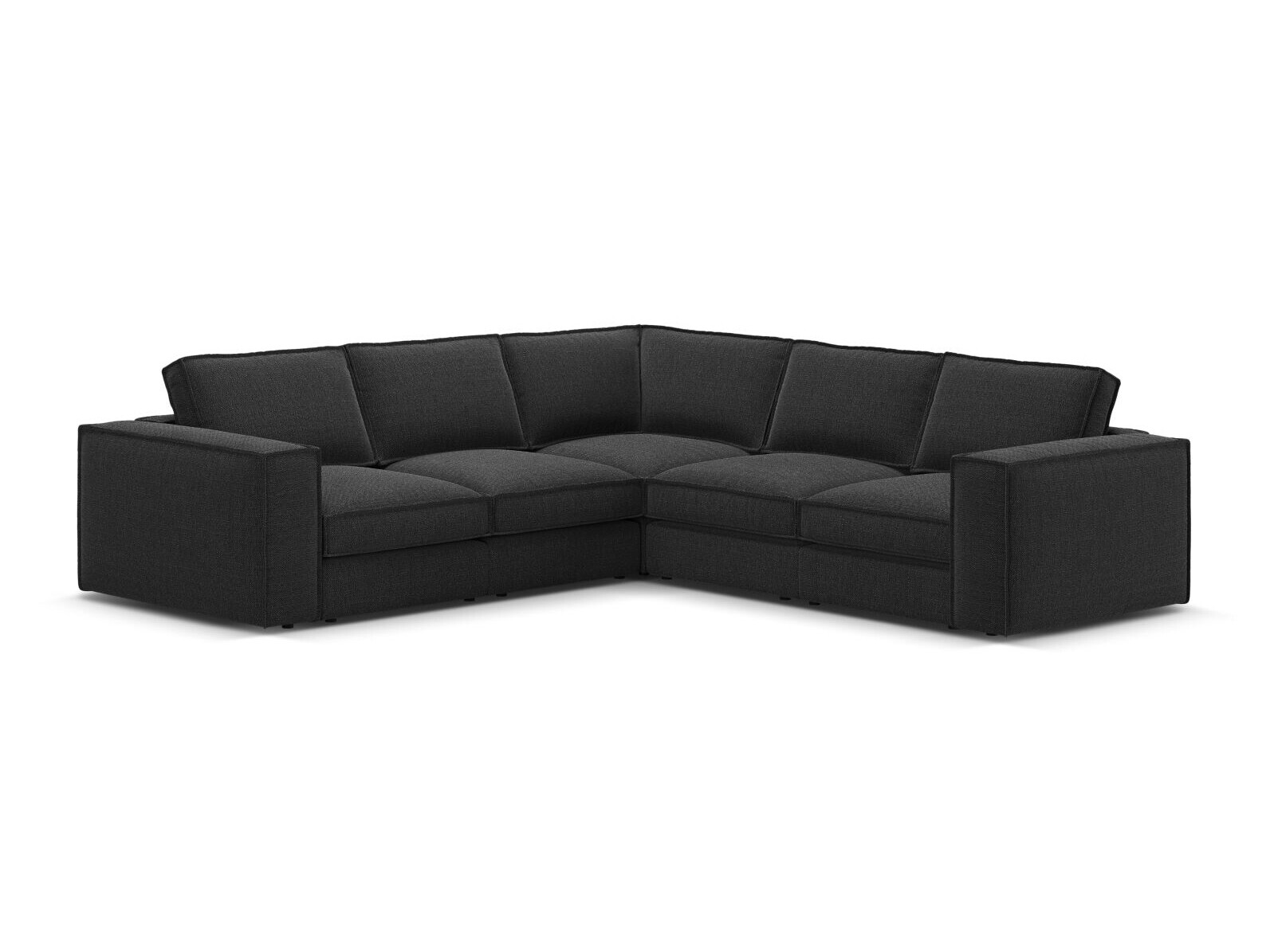Modulinis minkštas kampas Dalodei 113 (Babel Black)